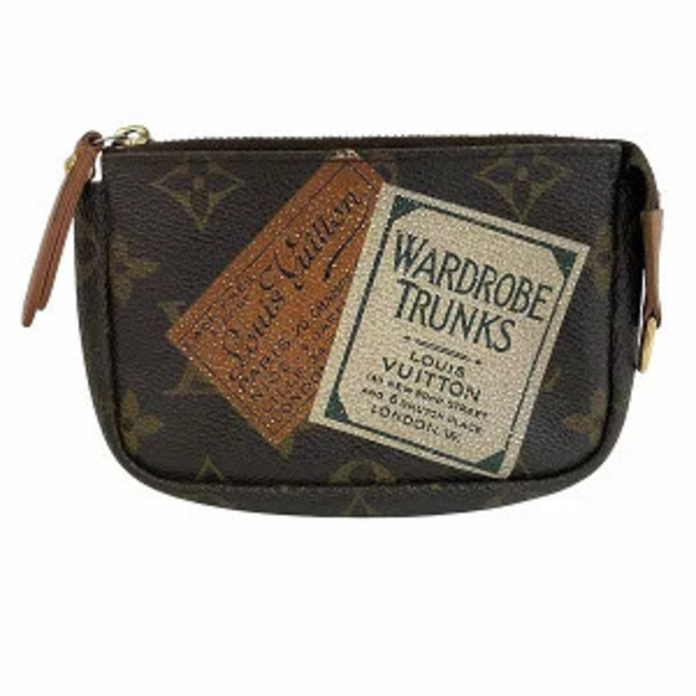 Louis Vuitton Monogram Idylle Trousse Accessories Pouch Clutch Bag